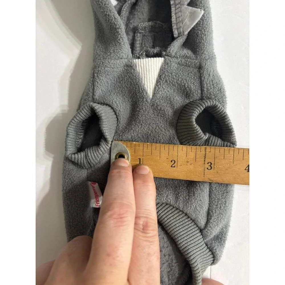 Dog Shark Costume Hoodie (XXS) Tea Cup Size